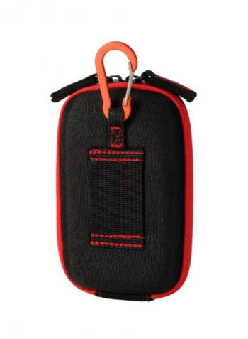 Clamshell Hard Case Black/Red