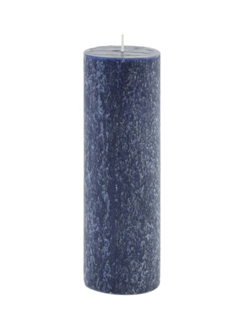 Scented Timberline Pillar Candle - Pacific Harbour Blue