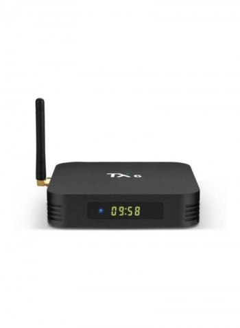 TX6 4K Android TV Box XD4989214 Black