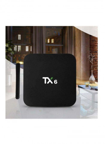 TX6 4K Android TV Box XD4989214 Black