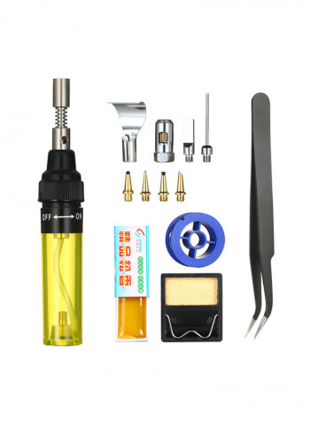 13-In-1 Soldering Iron Kit Yellow