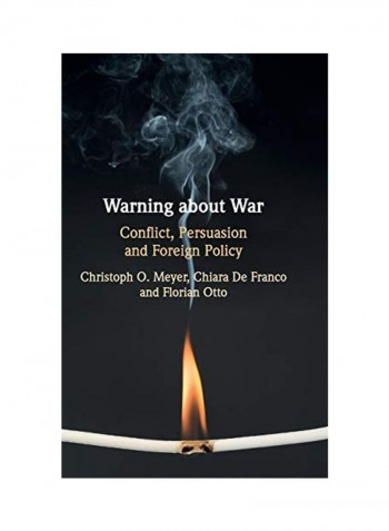 Warning About War Hardcover English by Christoph O. Meyer