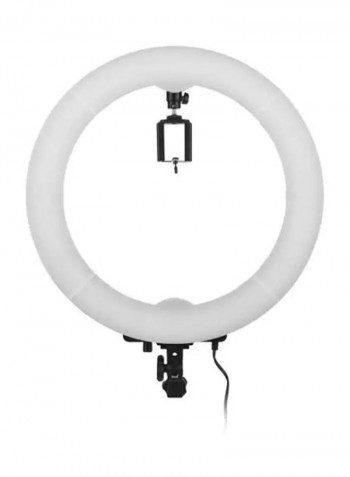 LED Photography Ring Light With Accessories White/Black/Brown
