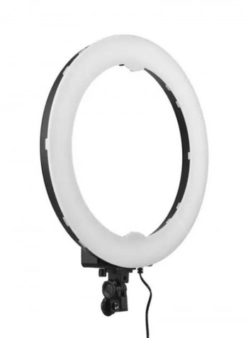 LED Photography Ring Light With Accessories White/Black/Brown