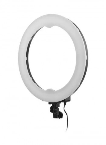 LED Photography Ring Light With Accessories White/Black/Brown