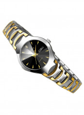 Women's Stainless Steel Brief Design Analog Watch 8818