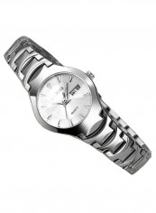 Women's Stainless Steel Brief Design Analog Watch 8819