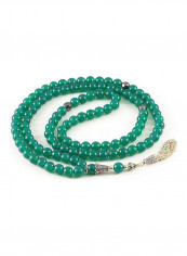 Green Agate Mala