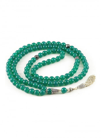 Green Agate Mala