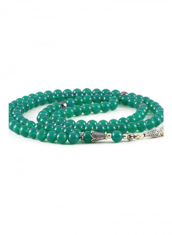 Green Agate Mala