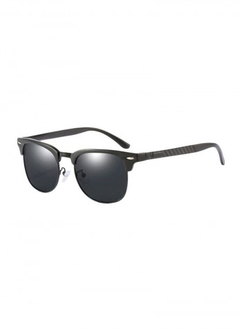 Men's Polarized Clubmaster Sunglasses - Lens Size: 54 mm