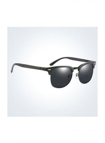 Men's Polarized Clubmaster Sunglasses - Lens Size: 54 mm