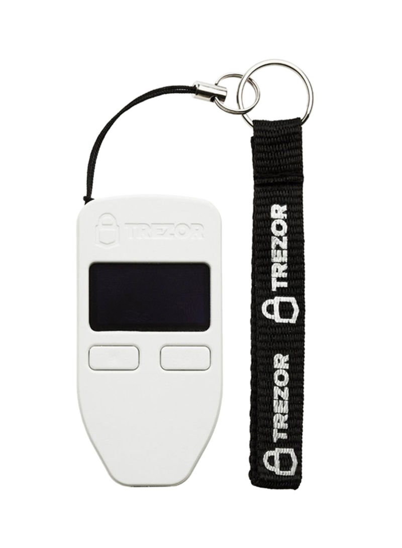 Bitcoin Currency Hardware Wallet White