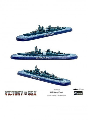 WWII Table Top Battleship Plastic Model Kit