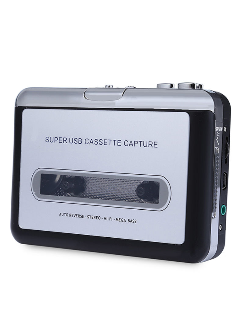 Cassette Tape Convert To MP3 Player 78279 Black/Grey