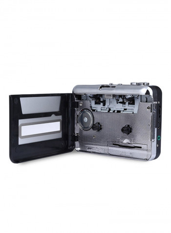 Cassette Tape Convert To MP3 Player 78279 Black/Grey