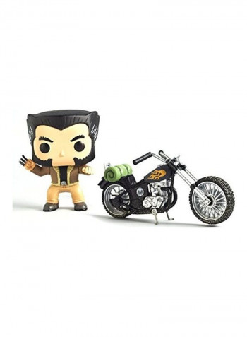 Pop Rides Wolverines Motorcycle Figure 3.75inch
