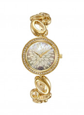 Women's Stone Studded Water Resistant Analog Watch