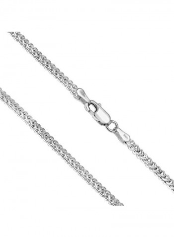 925 Sterling Silver Franco Chain Necklace