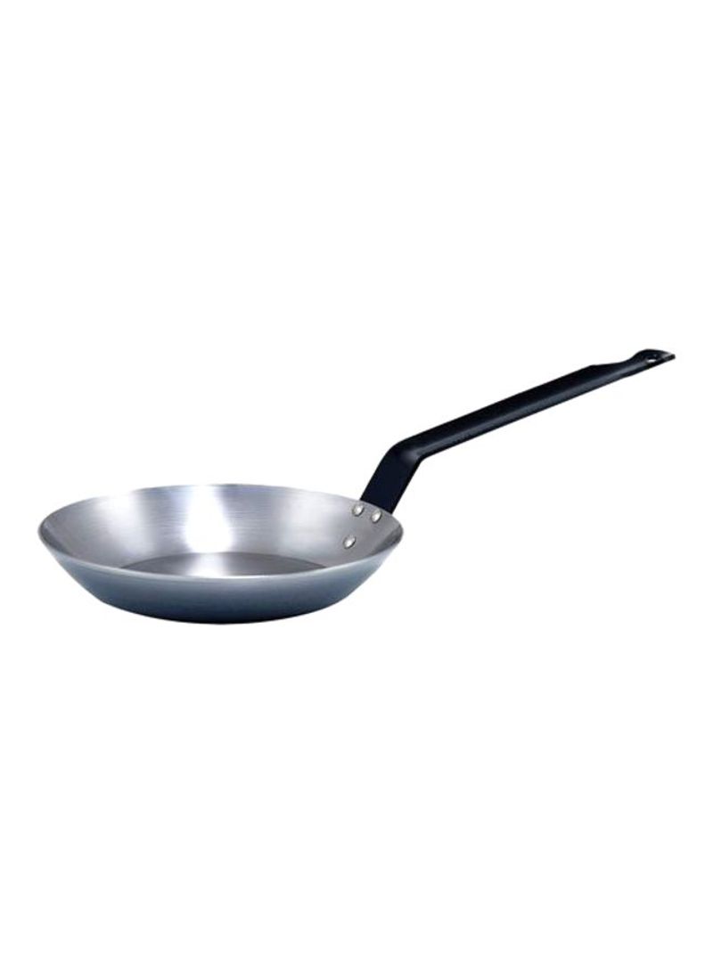 French Style Fry Pan Silver/Black 12.62inch