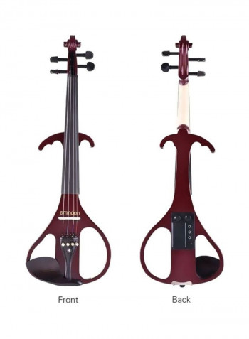 4/4 Solid Wood Silent Electric Violin