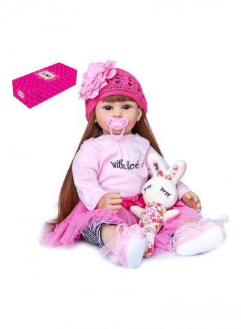 3-Piece Realistic Baby Doll Toy Set 24inch