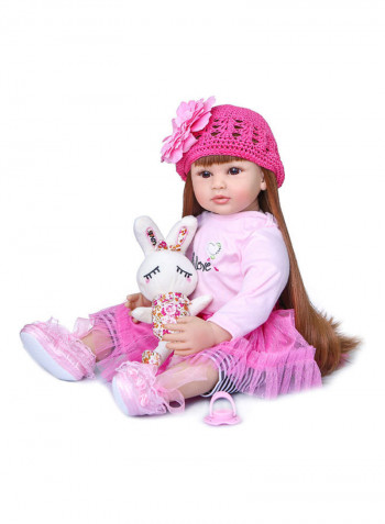 3-Piece Realistic Baby Doll Toy Set 24inch