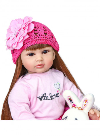 3-Piece Realistic Baby Doll Toy Set 24inch