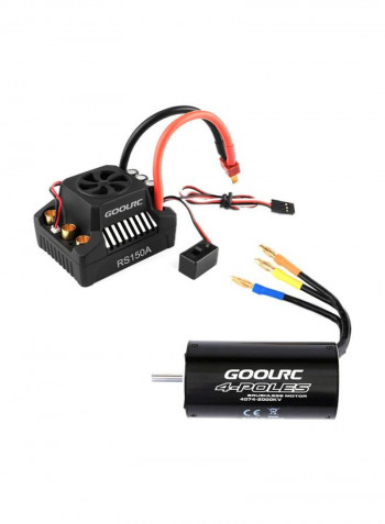 Brushless Motor And Brushless Splash-Proof Electronic Speed Controller RC Truck Off-road Car 1RM11975