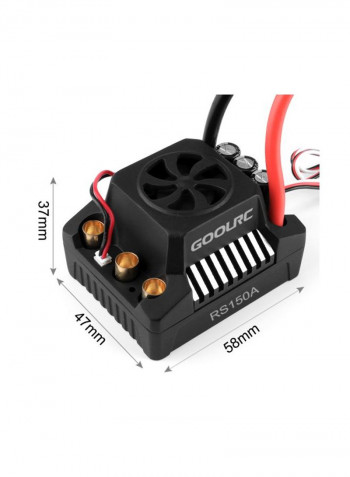 Brushless Motor And Brushless Splash-Proof Electronic Speed Controller RC Truck Off-road Car 1RM11975