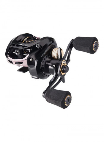 Low-Profile Reel Baitcasting Reel 15x15x15cm