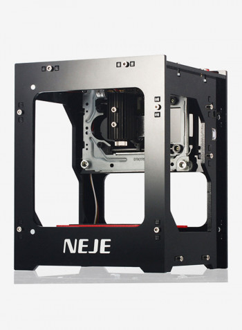 Automatic Print Engraving Carving Machine Black