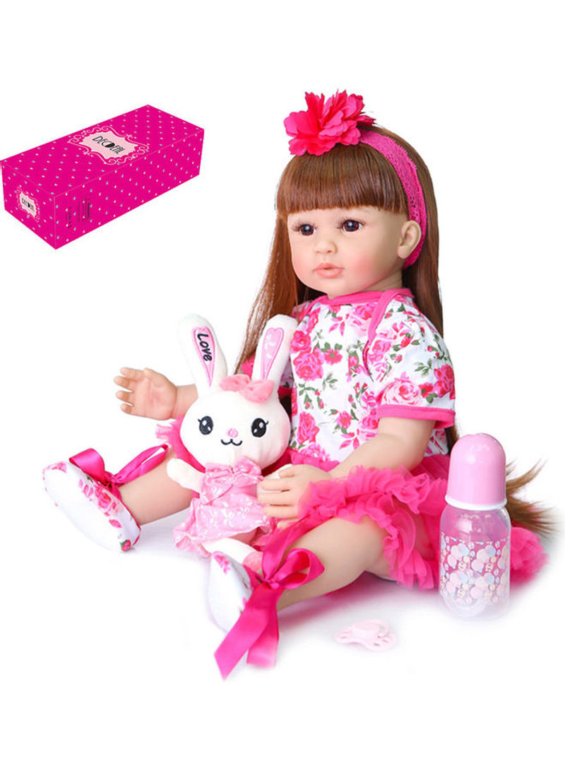 3-Piece Realistic Baby Doll Toy Set 24inch