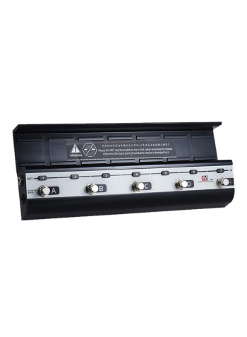 LiveMaster Series LM-7 Mainframe Unit Guitar Effects Modular Board Platform Supports 8 Preset Combination Effects