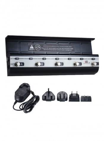 LiveMaster Series LM-7 Mainframe Unit Guitar Effects Modular Board Platform Supports 8 Preset Combination Effects