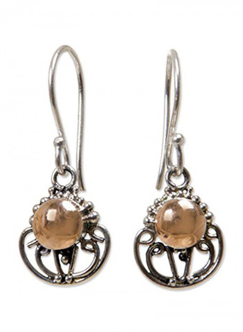 925 Sterling Silver Eastern Sun Earrings