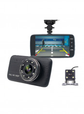 Ultrathin Dual Lens Night Vision Driving Recorder Camera