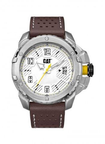 Men's Construct Water Resistant Leather Analog Watch DW14135232