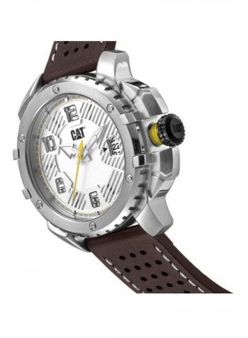 Men's Construct Water Resistant Leather Analog Watch DW14135232