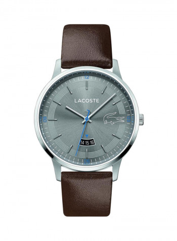 Men's Madrid Leather Analog Watch 2011033