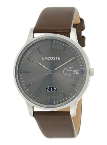 Men's Madrid Leather Analog Watch 2011033