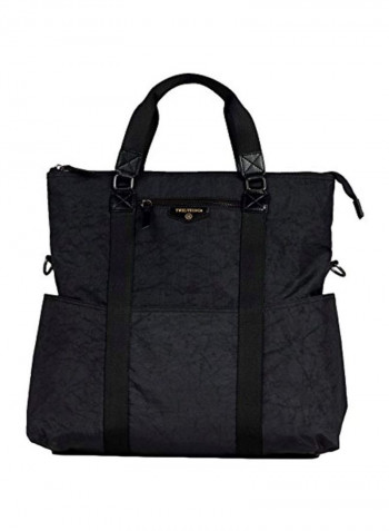 3-In-1 Convertible Foldover Diaper Bag