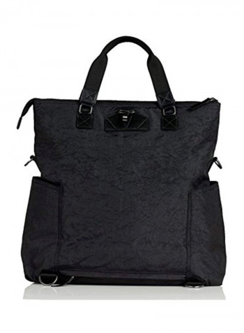 3-In-1 Convertible Foldover Diaper Bag