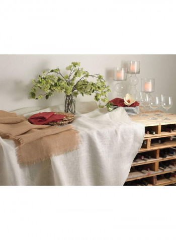 Passe-Partout Table Cloth Ivory 90inch