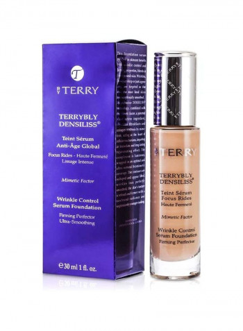 Terrybly Densiliss Wrinkle Control Serum Foundation 5 Medium Peach