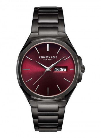 Men's Classic Water Resistance Stainless Steel Analog Watch KC51101002