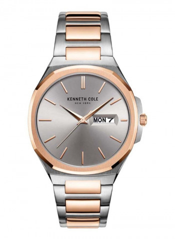 Men's Classic Water Resistance Stainless Steel Analog Watch KC51101001