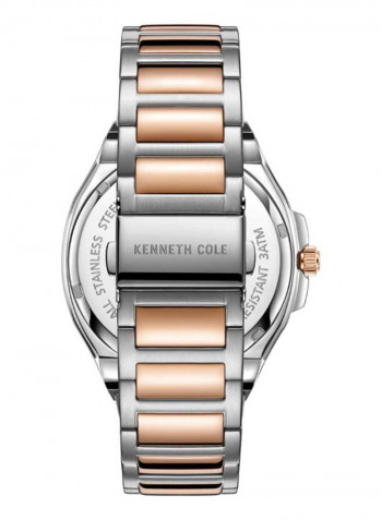 Men's Classic Water Resistance Stainless Steel Analog Watch KC51101001