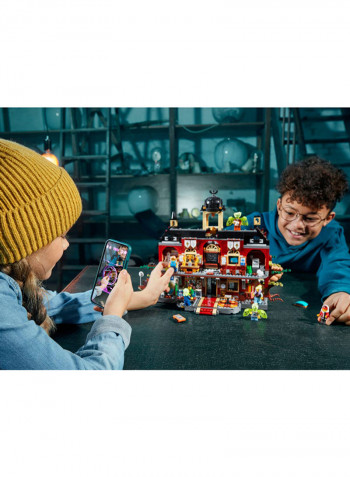 1474-Piece Hidden Side Newbury Haunted High School Building Set 70425 22.91x14.88x3.43inch