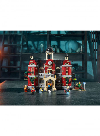 1474-Piece Hidden Side Newbury Haunted High School Building Set 70425 22.91x14.88x3.43inch